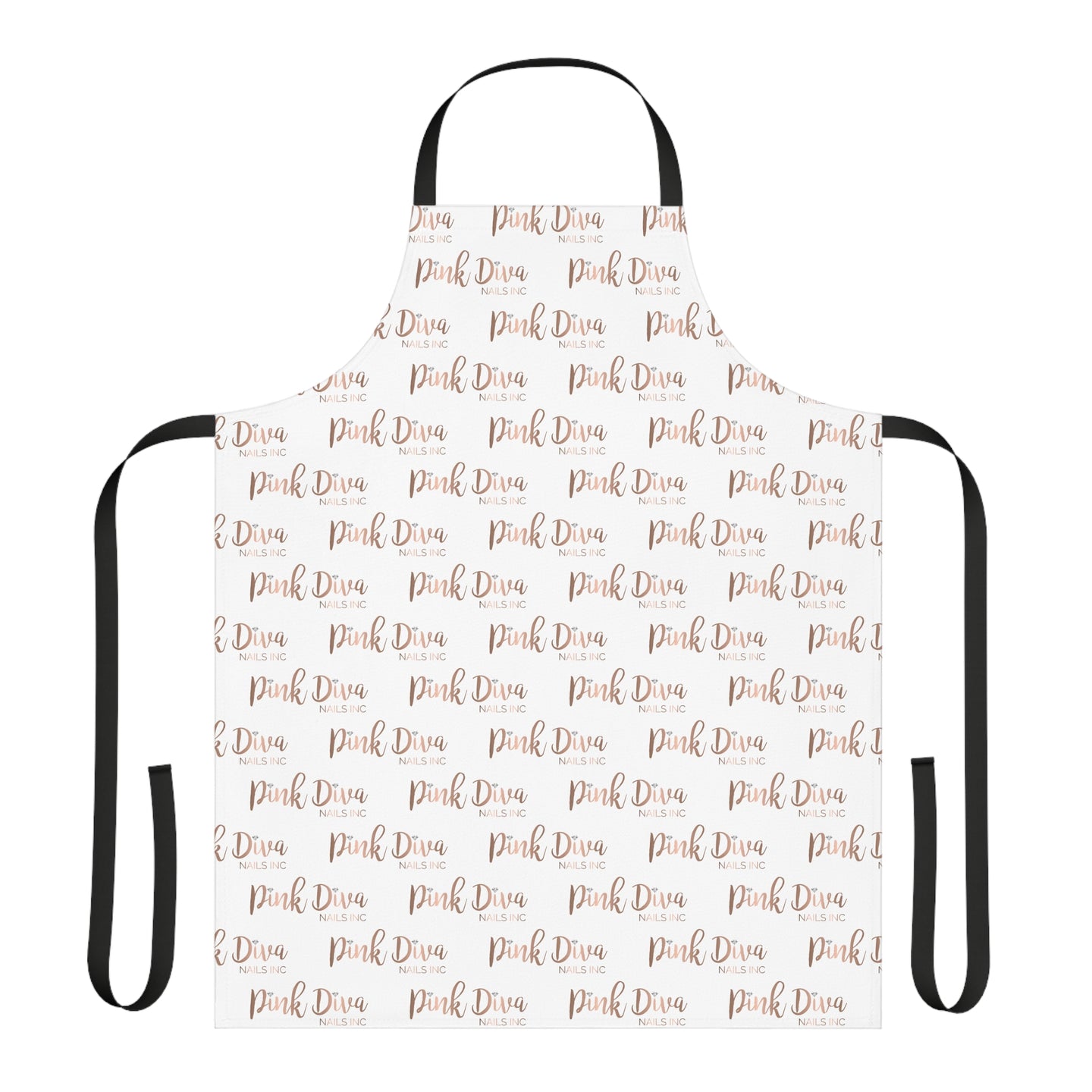 Monogram Apron White